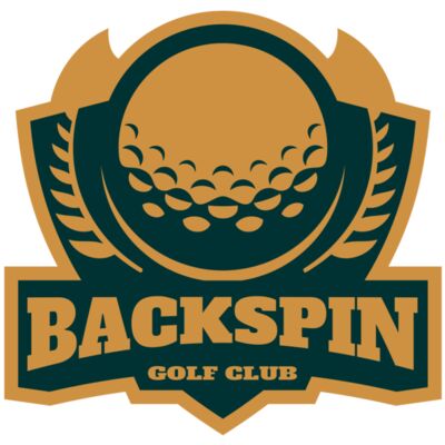 Backspin Golf club logo template Thumbnail
