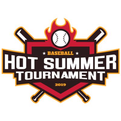 Hot Summer Tournament Baseball logo 01 Thumbnail