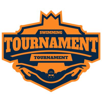 Swimming Tournament logo template Thumbnail