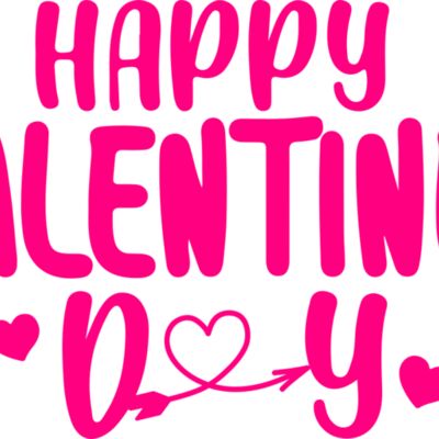 Pink Valentines Day Text Thumbnail
