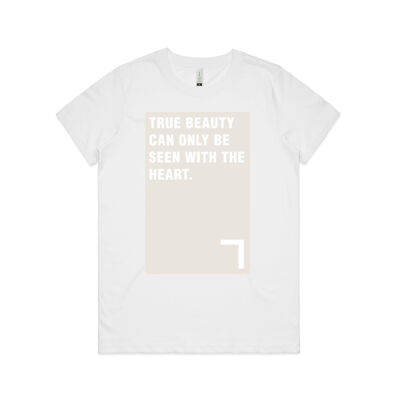 Lehua - True Beauty, Womens Organic Tee Thumbnail