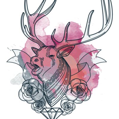 Geometric Stag Thumbnail