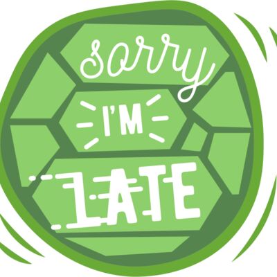 Sorry I'm Late Turtle Thumbnail